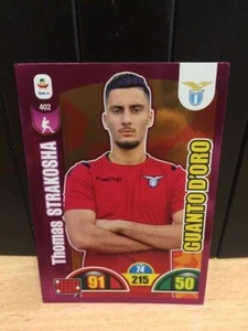 CARD CALCIATORI SERIE A 2018-19 ADRENALYN 402 STRAKOSHA GUANTO D'ORO - Imagen 1 de 1