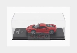 1:64 EDICOLA Ferrari F8 Tributo 2019 mit Vitrine rot FERGT164-011 - Bild 1 von 2