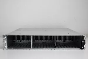 NetApp NAJ-1001 24-Bay 2.5" Disk Array w/ 2x IOM6 Controllers 2x PSU - Picture 1 of 3