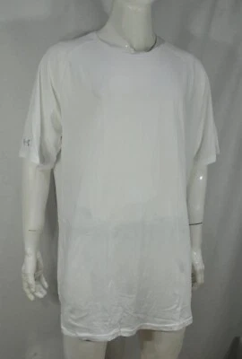 Camiseta Under Armour Para Hombre XLT Calce Suelto Cuello Redondo HeatGear Blanca Nueva Con Etiquetas Foto 1 de 4