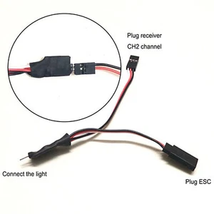 Brake Light Linkage Module Switch Control Modified Spare Parts for RC Model Car - Picture 1 of 5