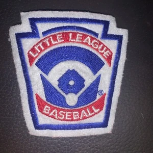 Parche de uniforme de béisbol de pequeñas ligas bordado cosido fieltro de 2,9" x 2,9" - Imagen 1 de 4