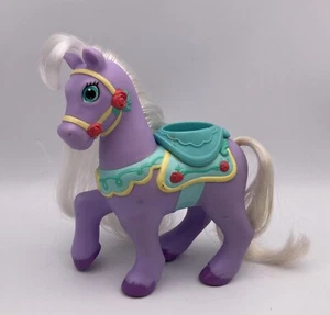 Disney Fisher Price Meine erste Prinzessin BELLE Die Schöne und das Biest lila Pferd Figur - Bild 1 von 4