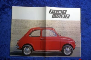 Fiat 500 F 1965-1972 Prospekt (A1263) FAKSIMILE Archiv Verlag - Bild 1 von 8