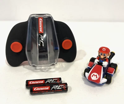 MARIO KART 2.4 GHz MINI CARRERA RC MARIO & RADIO REMOTE CONTROL W/ BATTERIES - Image 1 of 4