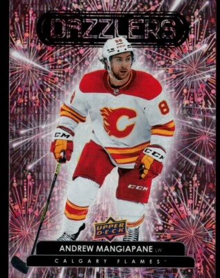 2022-23 Upper Deck Dazzlers Pink Andrew Mangiapane Calgary Flames #DZ-49 - Image 1 of 2