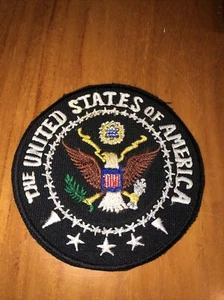The United States of America / Eagle Embroidered Patches 3" Diameter - Picture 1 of 4