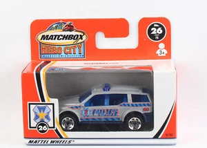 MATCHBOX HERO CITY #26 - SUV de policía - Imagen 1 de 2