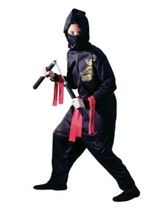 Black Ninja Costume Child Medium - Picture 1 of 1