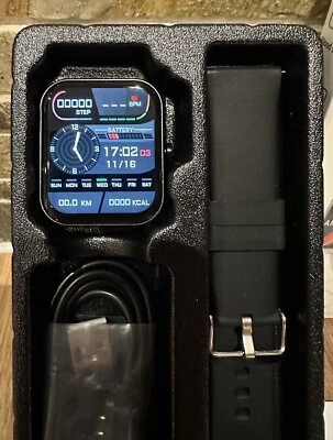 Smart Watch Men Women Fitness Tracker Heart Rate Sport Watches Sleep Monitor New - Image 1 of 4