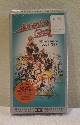 VHS American Graffiti Sealed Brand New!! 1998 Watermarks  - Image 1 of 4
