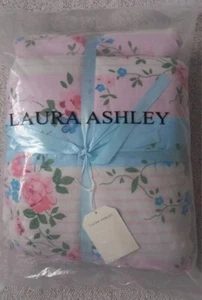 Laura Ashley Cottage Core Lightly Quilted Bedspread / Throw - NEW - Picture 1 of 2