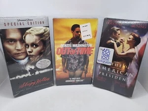 New VHS Lot: 3 Varied Films Together! Brand New Factory Sealed! - Foto 1 di 4