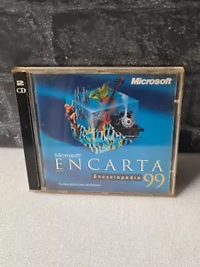 Juego de 2 CD Microsoft Encarta 99 Encyclopaedia CDRom - Imagen 1 de 4