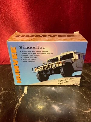 Humvee B-12X25B Compact Binoculars 12x25 4.5" Roof Prism - Image 1 of 4