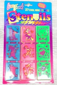 Mini Plantillas Animales Lisa Frank Años 90 De Colección NUEVAS Selladas En Muy Buen Estado Raras - Imagen 1 de 5
