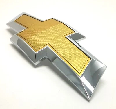2021-2024 Chevrolet Colorado Tahoe Suburban Front Grille gold Bowtie Emblem OEM - Image 1 of 4