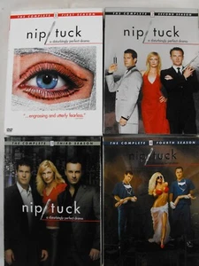 Nip Tuck - Seasons 1, 2, 3, 4 DVD Sets - Pristine Condition - Picture 1 of 9