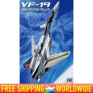 [Hasegawa] Macross Plus "YF-19(Fighter Mode)" Plastic Model 1/48 Scale - Picture 1 of 11