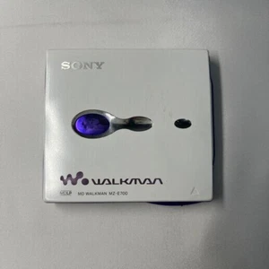 SONY MZ-E700 Minidisc Player MD Walkman MDLP Silver Good GP - Picture 1 of 2