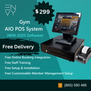Brand New All-in-one POS Cash Register Till System for Gyms - Picture 1 of 14