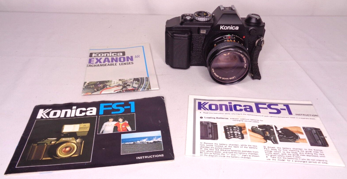 Konica FS-1 Film Cameras for sale - eBay Konica FS-1 Film Cameras for sale - eBay