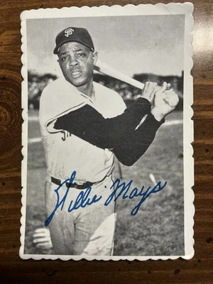 1969 Topps Baseball, Willie Mays #33 Deckle Edge Card, + BONO Winfield & McCovey Foto 1 de 4