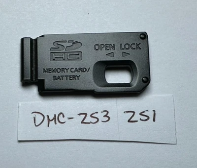 Panasonic Lumix DMC-ZS1 ZS3 TZ6 Digital Camera Door Replacement Part Frame - Image 1 of 2