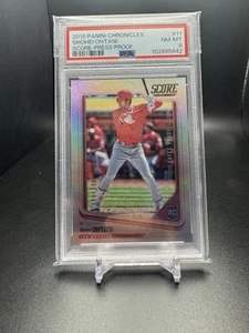 2018 Panini Score Shohei Ohtani Press Proof /299 Rookie PSA 8 Angels Dodgers - Bild 1 von 2