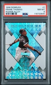Frank Thomas 1996 Donruss Power Alley #1 PSA 8 /5000 - Picture 1 of 2