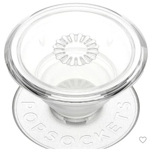 NEW ~ PopSockets PopGrip ~ Phone Grip & Stand ~ CLEAR - Picture 1 of 5