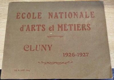 Album École Nationale d'Arts & Métiers Cluny 1926-1927 - Photo 1/4