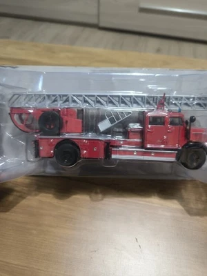 Die cast camion AUTOSCALA KRUPP DL52 METZ  DIE CAST POMPIERI DAL MONDO 1/43 - Immagine 1 di 2