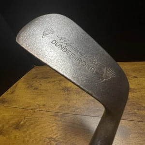 A.G. Spalding & Bros Dundee Eisen Golfschläger Hickory Schaft Vintage - Bild 1 von 9