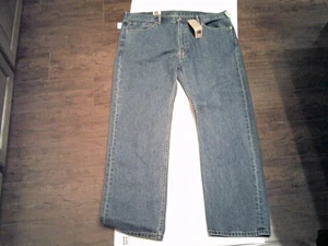 Jeans Levis 505 regular fit gamba dritta cotone uomo 42x32 - nuovo con etichetta nuovo - Foto 1 di 4