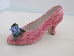 Zapato de cerámica pintado a mano coleccionable Seymour Mann - Imagen 1 de 9