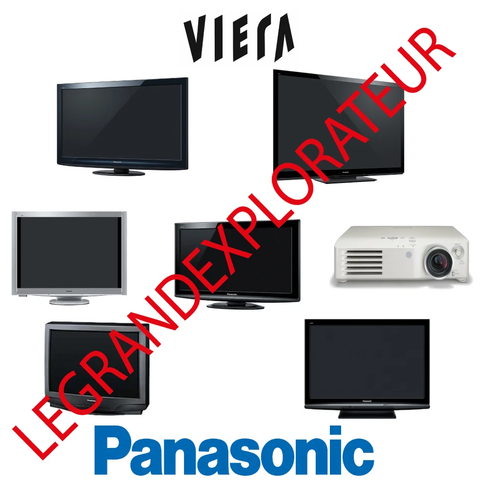 Ultimate Panasonic TV LCD PLASMA LED Manual de servicio de reparación 380 PDF manuales DVD Foto 1 de 1