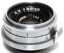 Lente W-Nikkor C 2,5/3,5 cm Nippon Kogaku para Nikon RF