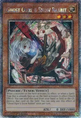 Ghost Ogre & Snow Rabbit (Alternate Art) (Platinum Secret Rare) - 25th Anni - Image 1 of 2