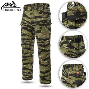 Urban Tactical Pants Helikon Tex UTP Mens Trousers Military Vietnam Tiger Stripe - Picture 1 of 9