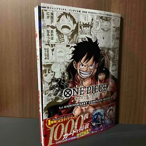 ONE PIECE CARD GAME 1st ANNIVERSARY COMPLETE GUIDE Anime CCG TCG Art Visual Book - Picture 1 of 2