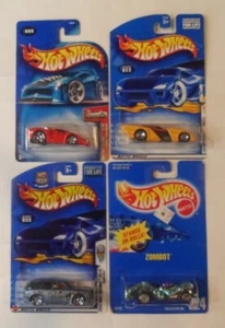 Hot Wheels - lot of 4 - 'tooned Enzo Ferrari, Shredster, Boom Box + Zombot - Picture 1 of 9