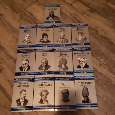 Набор из 13 аудиокассет The Giants of Philosophy Knowledge Products 1990 - Изображение 1 из 4