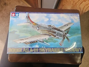 Tamiya 1:48 Douglas A-1H Skyraider U.s. Navy (Sealed) - Picture 1 of 4