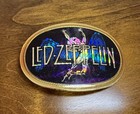 VINTAGE 1977 LED ZEPPELIN PACIFICA BELT BUCKLE MINT CONDITION