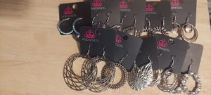 Orecchini Paparazzi Gioielli Lotto di 10 per la donna elegante - Foto 1 di 12