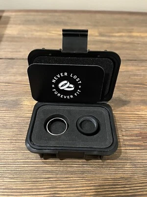 NEW The Ridge Stonewashed Titanium Rounded Ring Size: 9.5 - Image 1 of 4