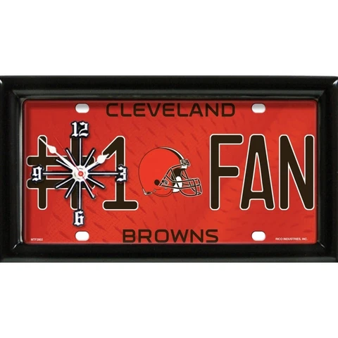 NFL Clock - Cleveland Browns Cover