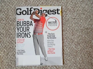 Bubba Watson Golf Digest April 2013 Issue Bubba Watson Cover - Picture 1 of 2