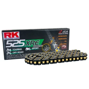 Cadena Abierta RK Negra XRE 100-525 Remache Para APRILIA 850 MANA 2007-2016 - Imagen 1 de 2
